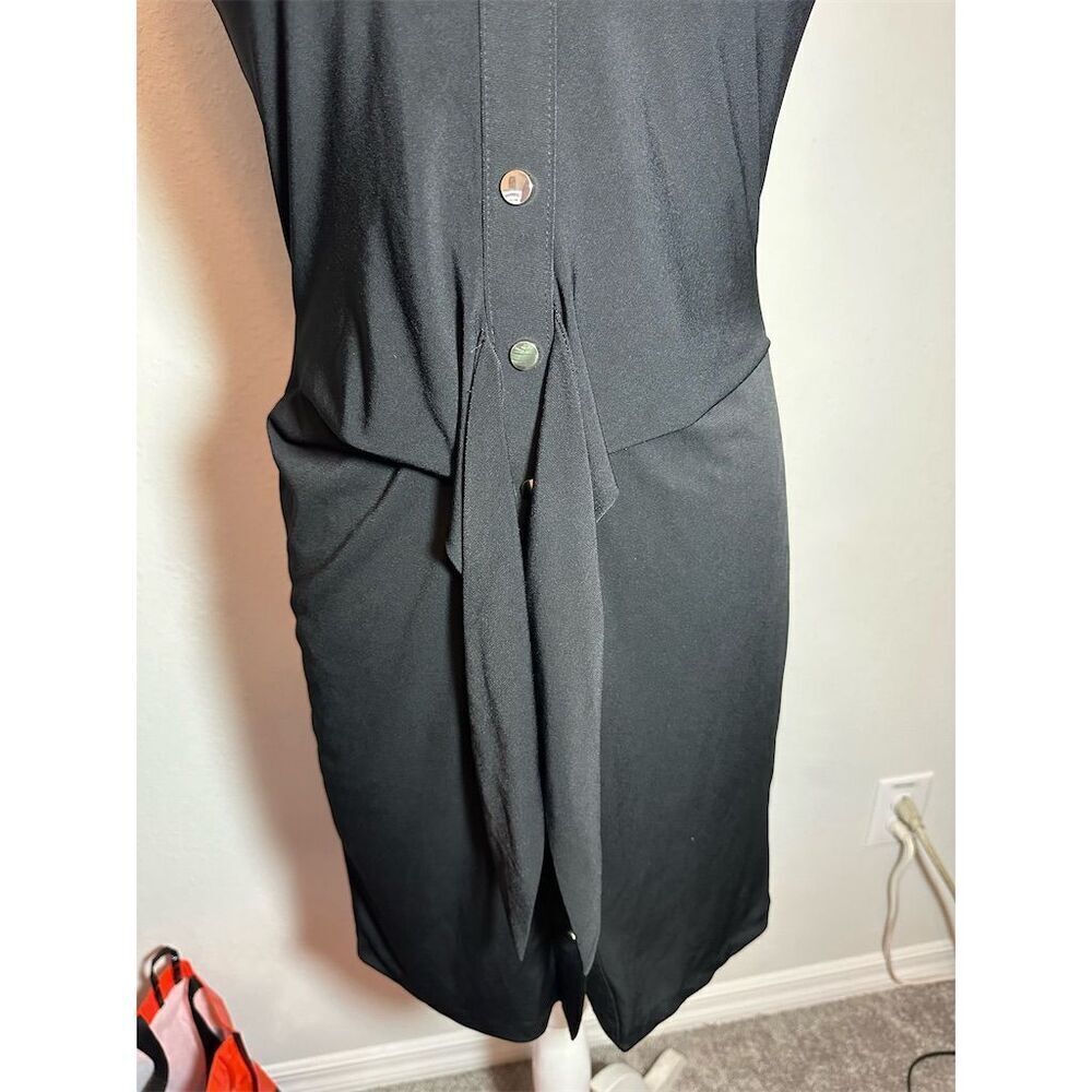 Philosophy Women's Black Sleeveless Button-Down Dress Size S EUC - Picture 5 of 8